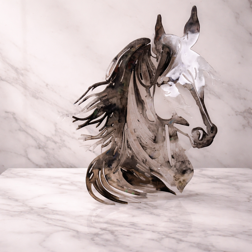 tete de cheval murale